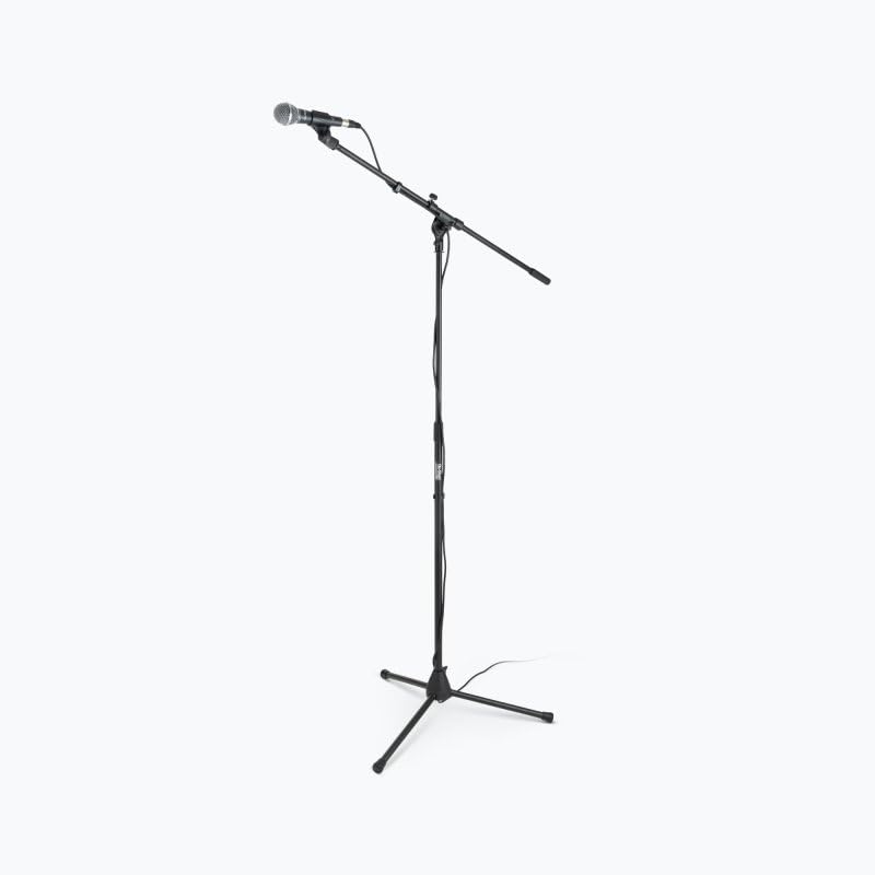 Alt View 9. On Stage Stands - On-Stage MS7701B Euro-Boom Microphone Stand, Black - black.