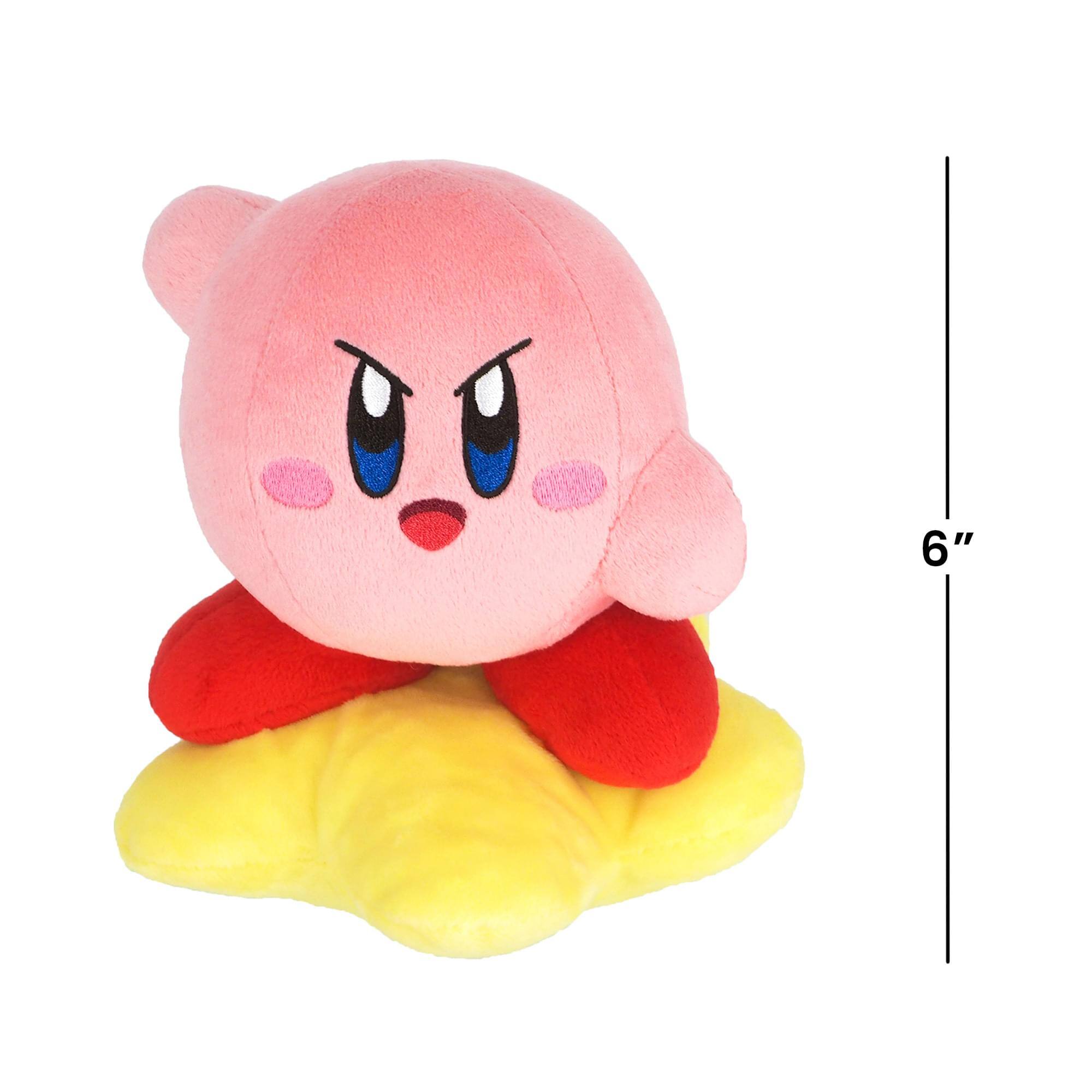 Alt View 4. Little Buddy - Kirby Warp Star 6 Inch Collector Plush - Pink.