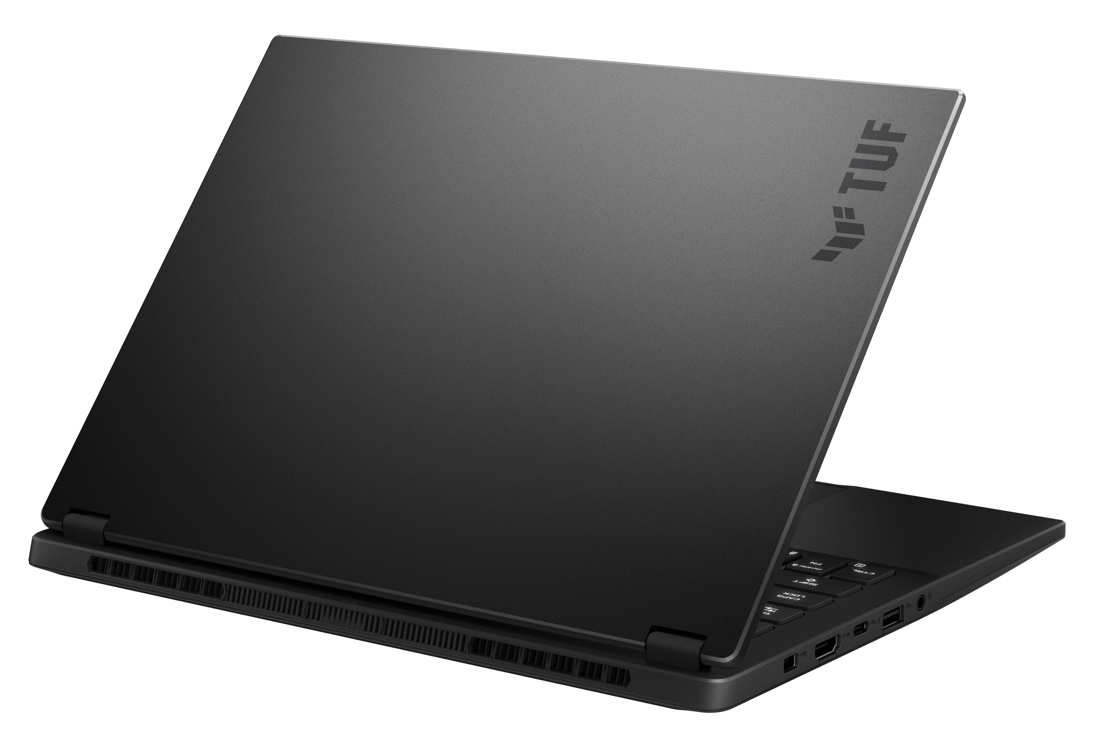 Alt View 7. ASUS - TUF Gaming A14 14" 165Hz Gaming Laptop - AMD Ryzen 7 8845HS with 16GB RAM - NVIDIA GeForce RTX 4060 - 1TB SSD - Jaeger Gray.