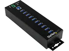 StarTech.com - 10-Port USB 3.0 Hub w/ ESD & Surge Protection