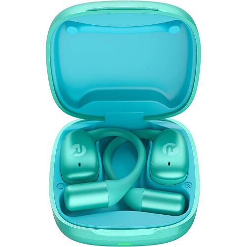 Angle. Raycon - Raycon Essential Open Ear True Wireless Bluetooth 6.0 Earbuds, Ultra-Lightweight, IPX4, 36-Hour Battery (Mint).