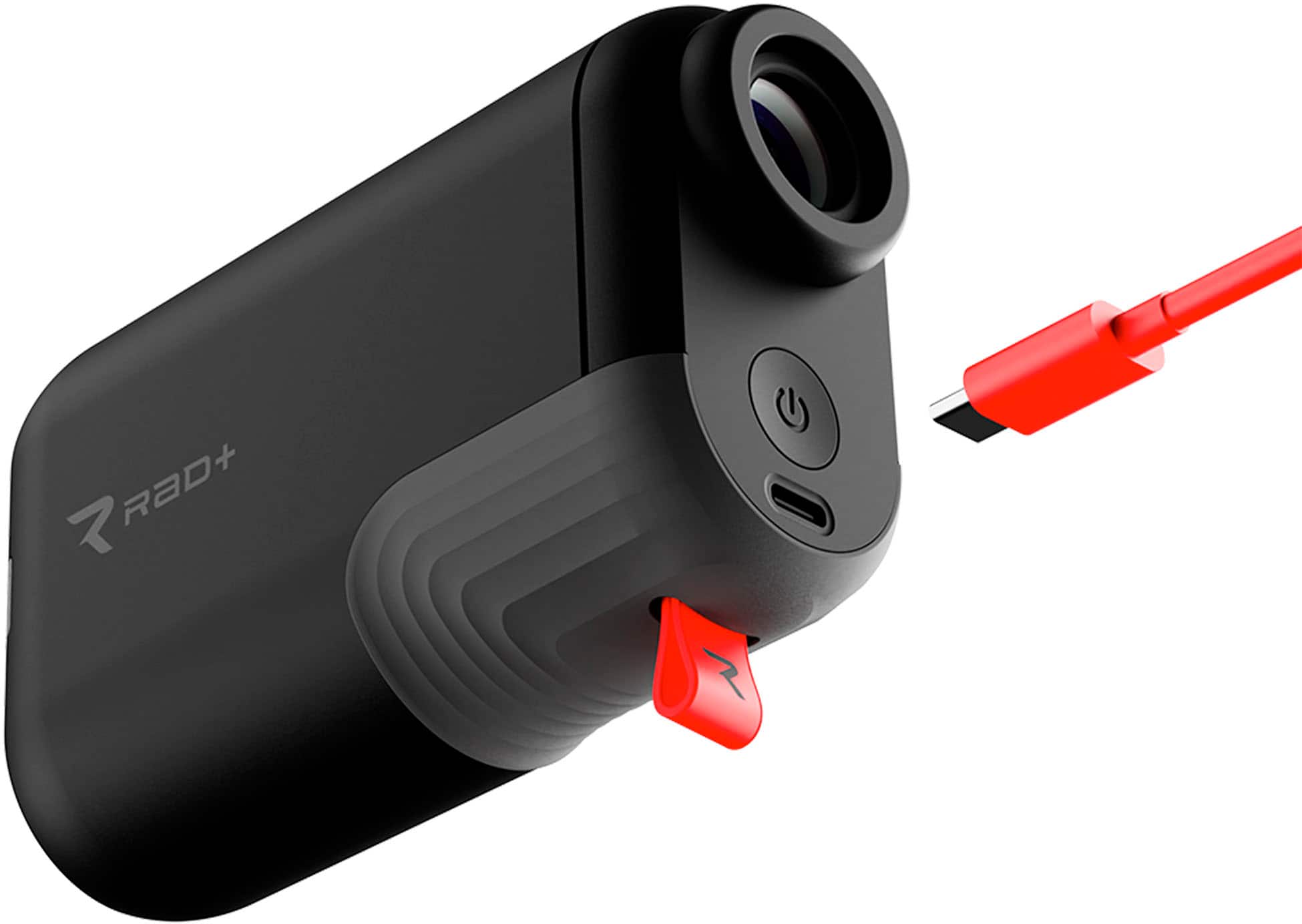 Alt View 3. Rad Golf - Lazer+ GPS Golf Rangefinder - Black.