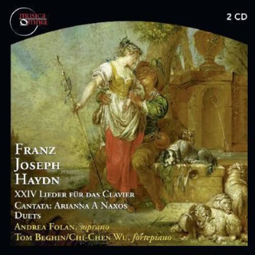 Franz Joseph Haydn  
XXIV Lieder für das Clavier  
Cantata: Arianna a Naxos  
Duets  
Andrea Folan, soprano  
Tom Beghin/Chi-Chen Wu, fortepiano  

Musik des 18. Jahrhunderts  
2 CD