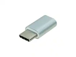 Nippon Labs - USB 2.0 USB-C Male to Micro-USB B Female Adapter 50000-USB2-CM-13, Aluminum Shell