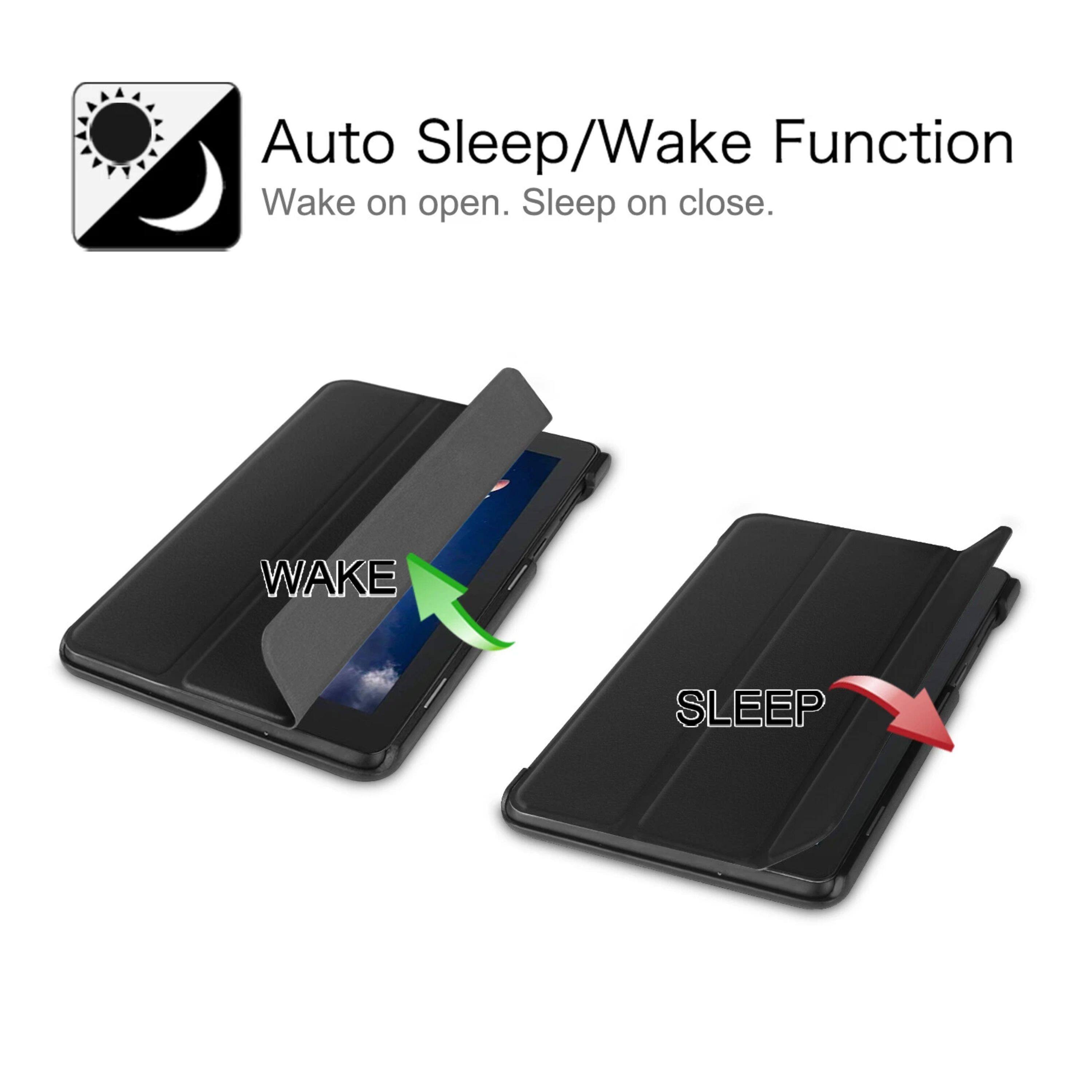 Auto Sleep/Wake Function  
Wake on open. Sleep on close.  
WAKE SLEEP