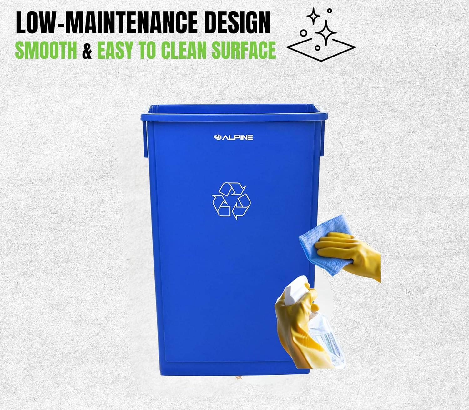 LOW-MAINTENANCE DESIGN  
SMOOTH & EASY TO CLEAN SURFACE