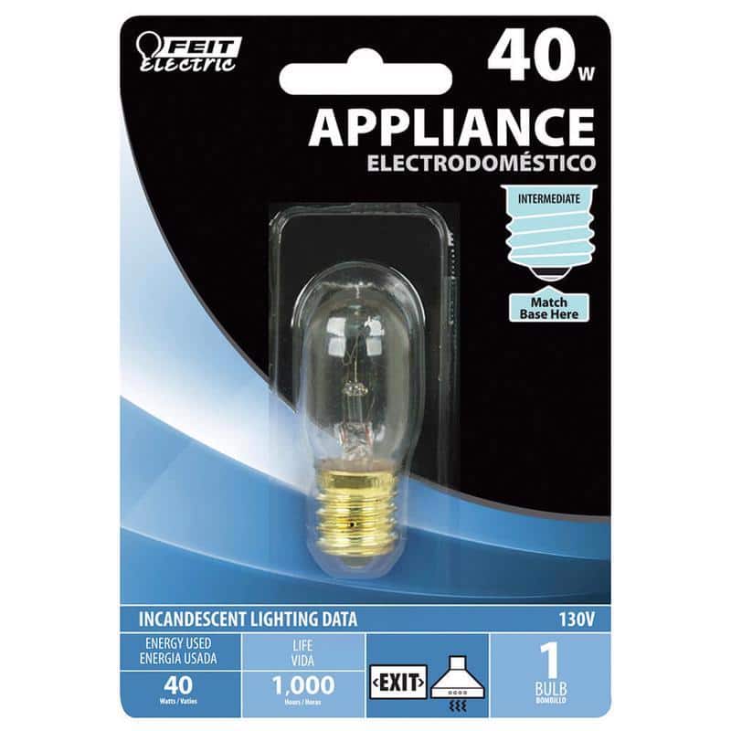 FEIT ELECTRIC - 40 W T7 Appliance Incandescent Bulb E17 (Intermediate) Soft White 1 pk
