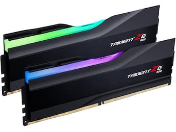 G.SKILL Trident Z5 RGB 32GB DDR5 8000 PC5 64000 288 Pin RAM Black G.SKILL Trident Z5 RGB 32GB DDR5 8000 PC5 64000 288 Pin RAM Black
