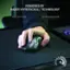 The text on the image reads "Powered by Razer HyperScroll Technology Free-spin mode Tactile cycling mode."