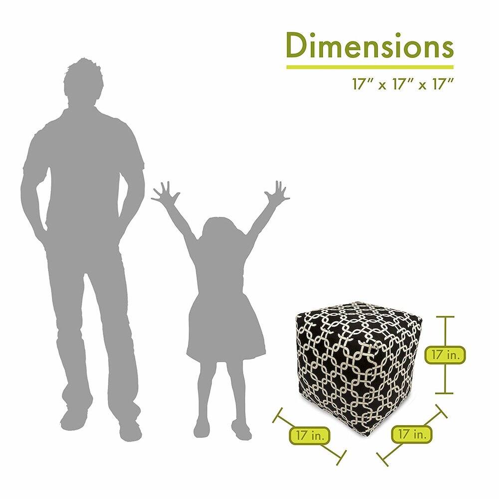 Dimensions  
17" x 17" x 17"  
17 in.  
17 in.  
17 in.