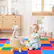 Alt View 13. Costway - 58'' Toddler Foam Play Mat Baby Folding Activity Floor Mat Home School Daycare - Multi-color.