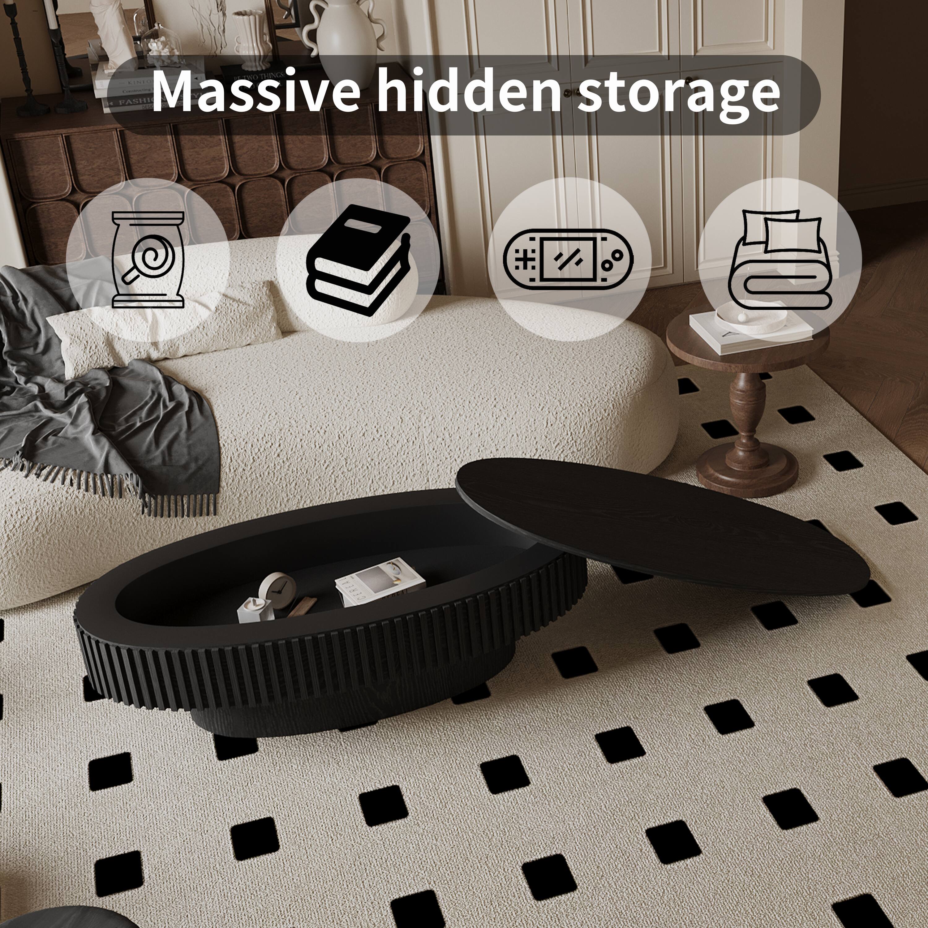 Massive hidden storage