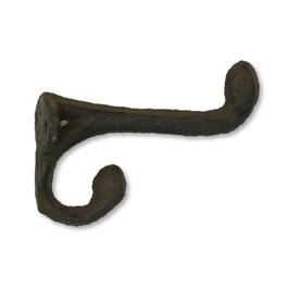 BreeBe - Cast Iron Wall Hook Set of 6 - Multi