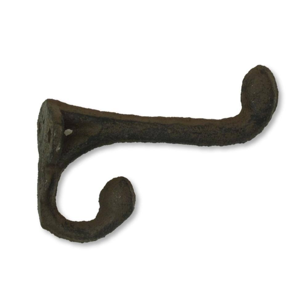 Front. BreeBe - Cast Iron Wall Hook Set of 6 - Multi.