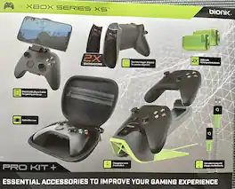 Bionik - Pro Kit+ Xbox Series X/S Pro Kit + 2x Quickshot Pro 1100 mAh Batteries Station