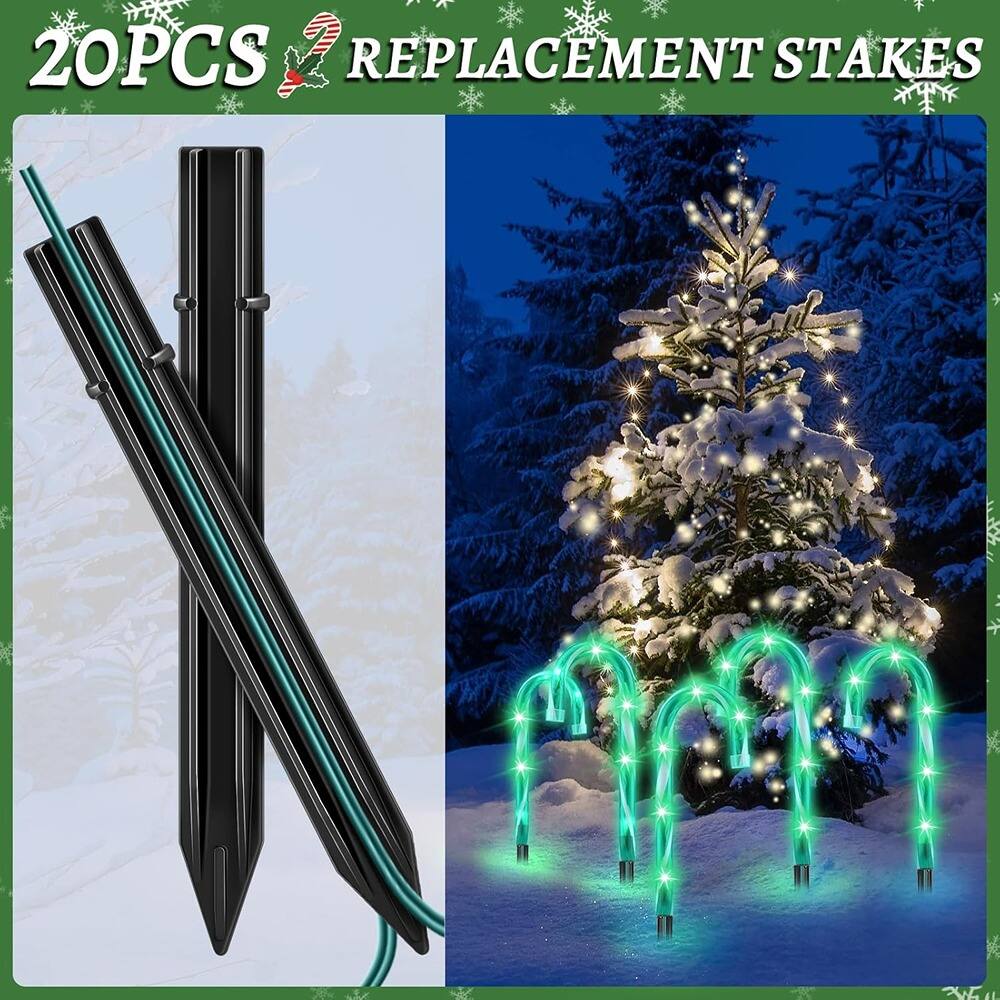 20PCS REPLACEMENT STAKES