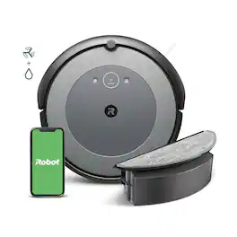 iRobot - Roomba Combo i5 Robot Vacuum and Mop - Woven Neutral