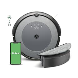 iRobot Roomba Combo i5 Robot Vacuum and Mop Woven Neutral i517020 iRobot Roomba Combo i5 Robot Vacuum and Mop Woven Neutral i517020