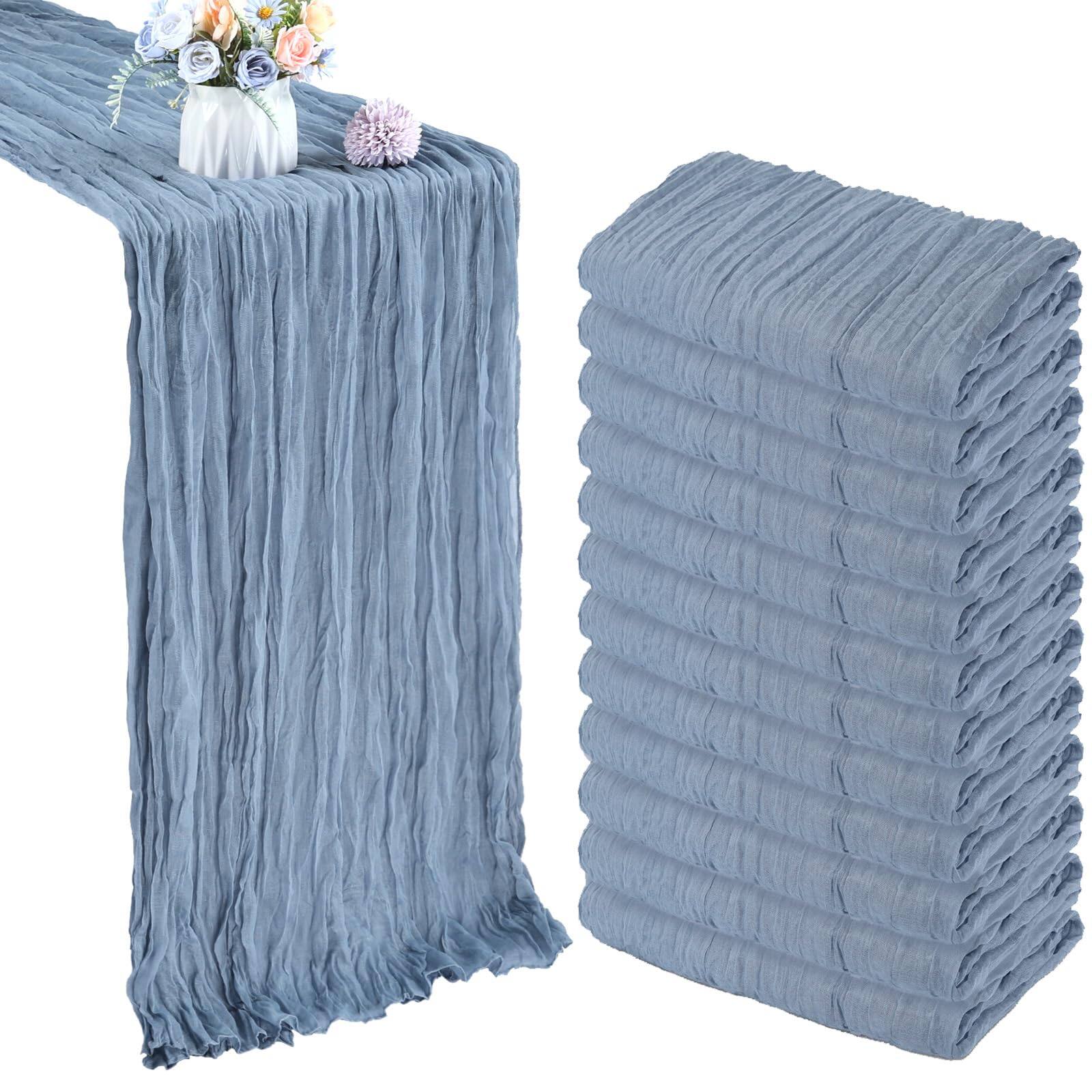 Dusty Blue-12 Pcs - 10Ft