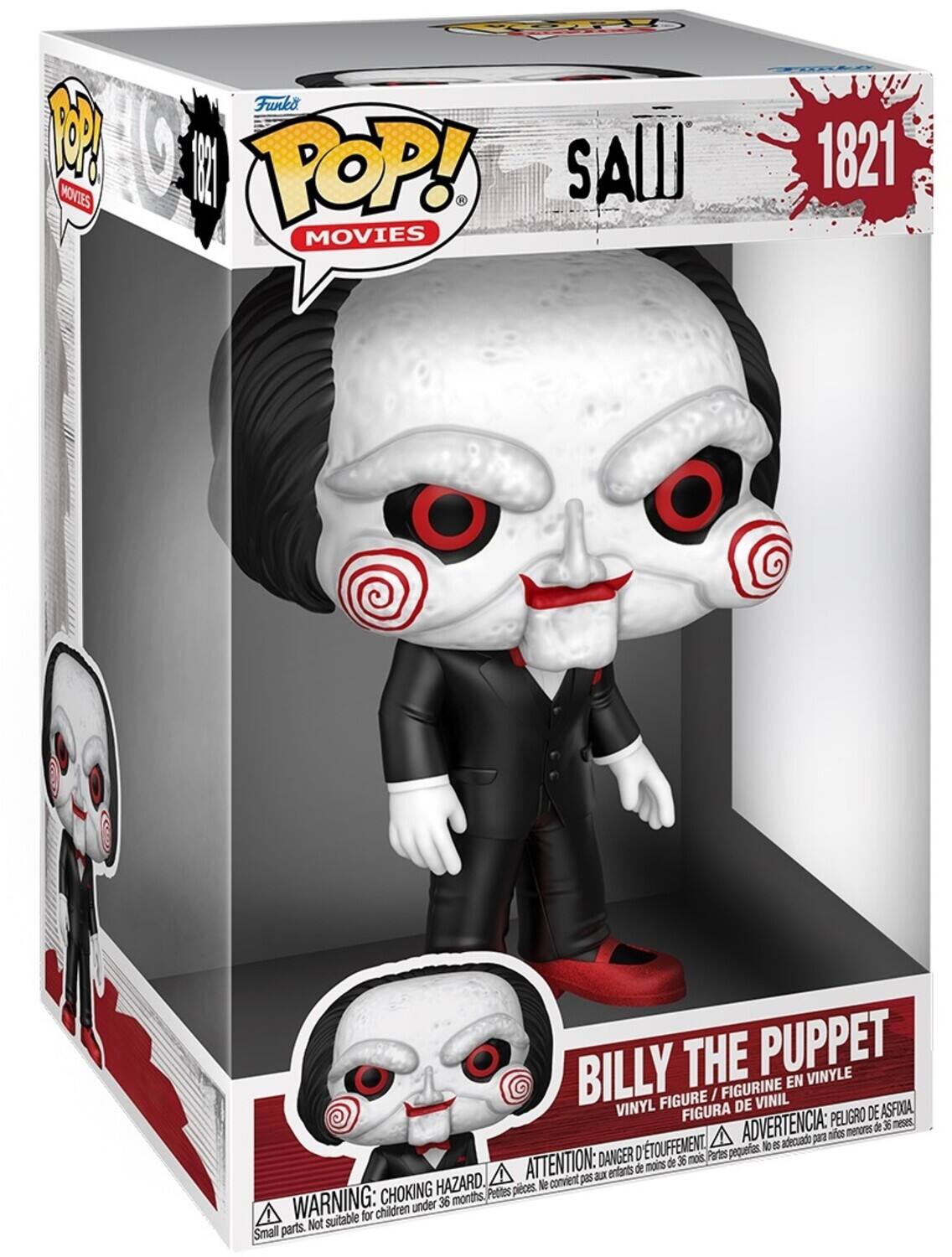 Funko POP! Jumbo: Saw Billy the Puppet Collectibles