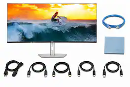 Bundle - Dell - UltraSharp U4025QW 40" 5K2K WUHD Curved LED Monitor