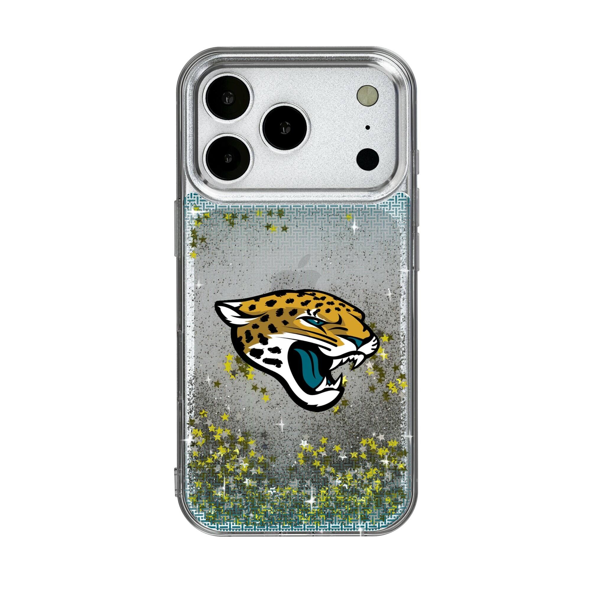 Front. Keyscaper - Linen Logo iPhone Glitter Case - 13 - Multicolor.