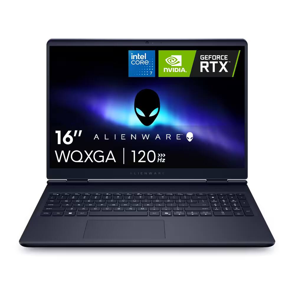 intel CORE 7  
GEFORCE NVIDIA, RTX  
16" ALIENWARE WQXGA 120 Hz  
ALIENWARE
