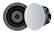 Front. Sonance - VP86R - Visual Performance 8" 3-Way In-Ceiling Speakers (Pair) - Paintable White.