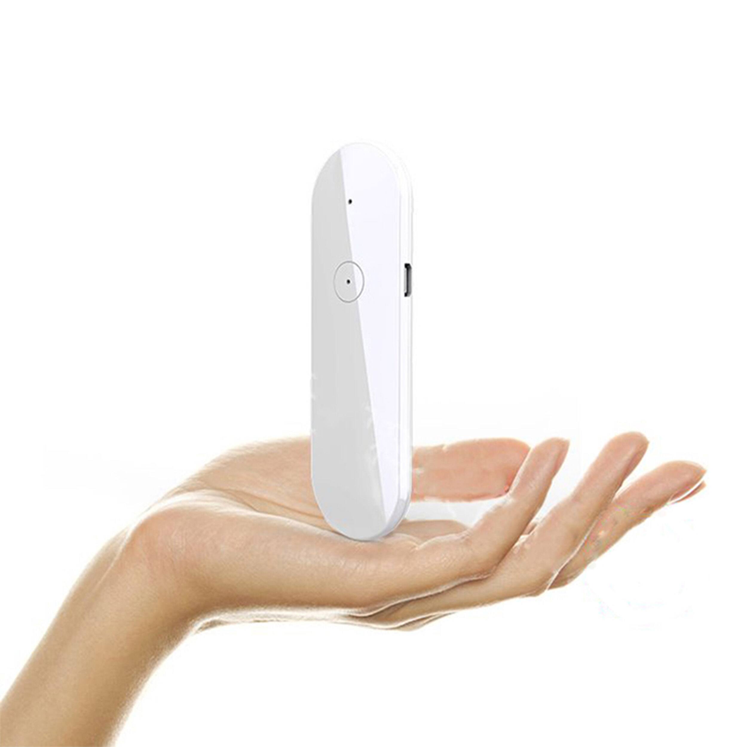 Front. Brentwood - Brentwood Portable USB Multifunctional Hand Held UV Sanitizer Sterilizer Wand in White.