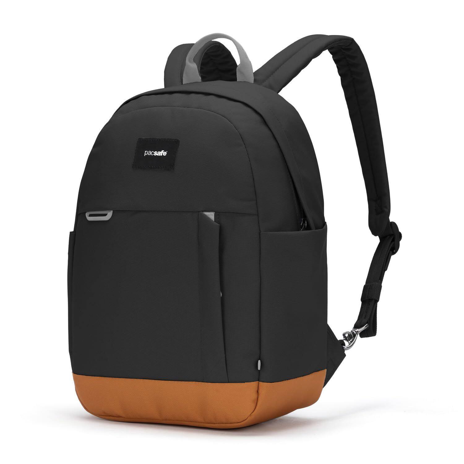 Angle. Pacsafe - Pacsafe GO 15L Anti Theft Backpack (Jet Black, 15 Litre) - Jet Black.