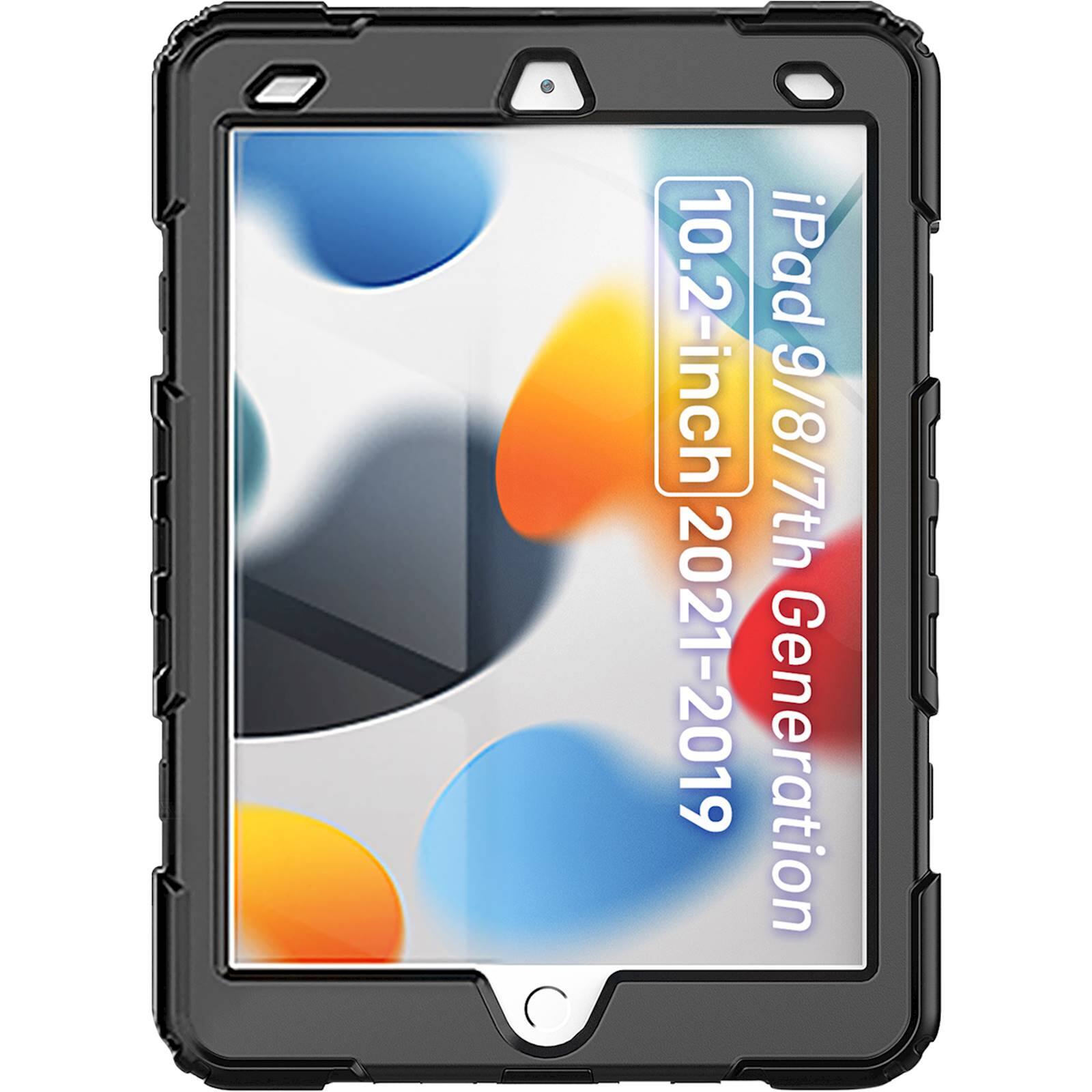 Alt View 16. SaharaCase - Defense Series Case for Apple iPad 10.2 (7th, 8th, 9th Generation 2021) - Black.