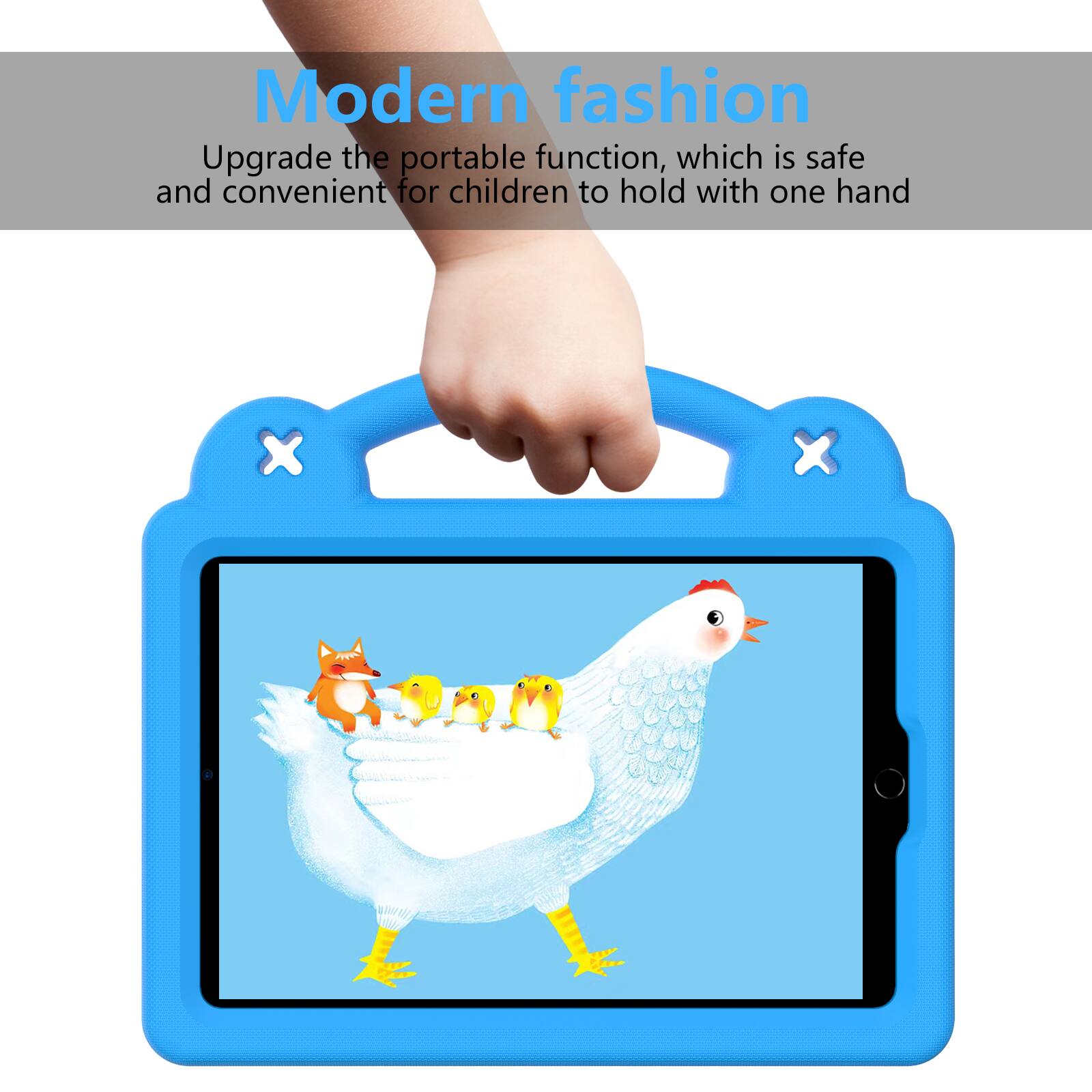 Modern fashion  
Upgrade the portable function, which is safe and convenient for children to hold with one hand