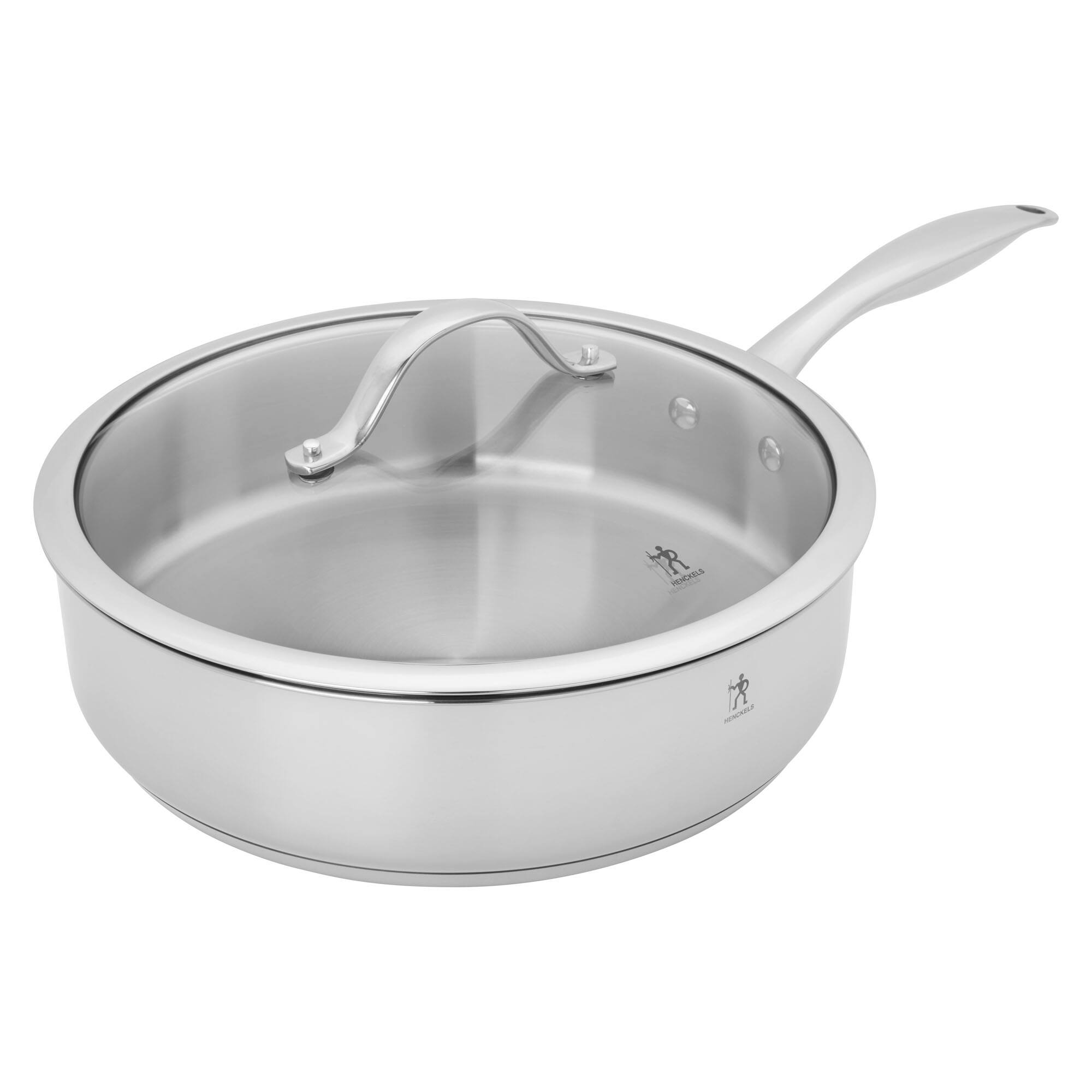 Aragon 5.75 qt Stainless Steel Saute Pan and Deep Fryer With Lid