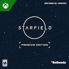XBOX SERIES X|S • WINDOWS
STARFIELD
PREMIUM EDITION
MATURE 17+
ESRB
"Bethesda"
