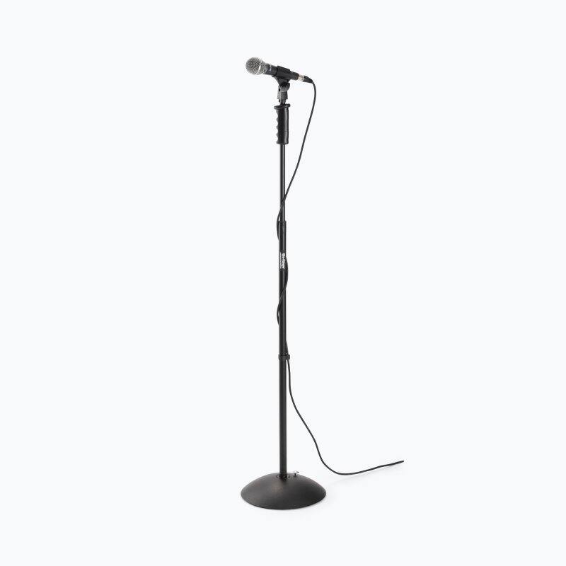 Alt View 2. On Stage Stands - On-Stage MS7255PG Pistol Grip Dome Base Microphone Stand - Black.