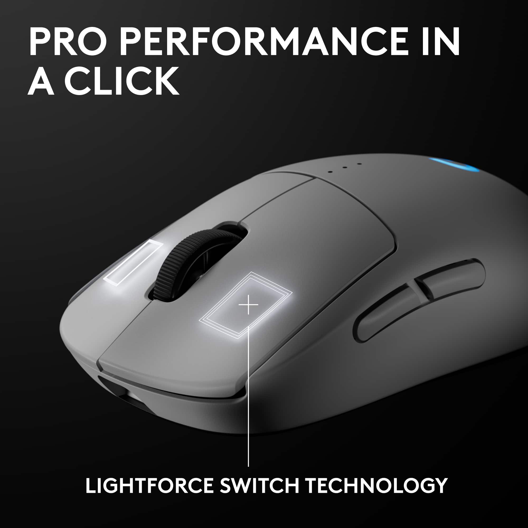 PRO PERFORMANCE IN A CLICK
LIGHTFORCE SWITCH TECHNOLOGY