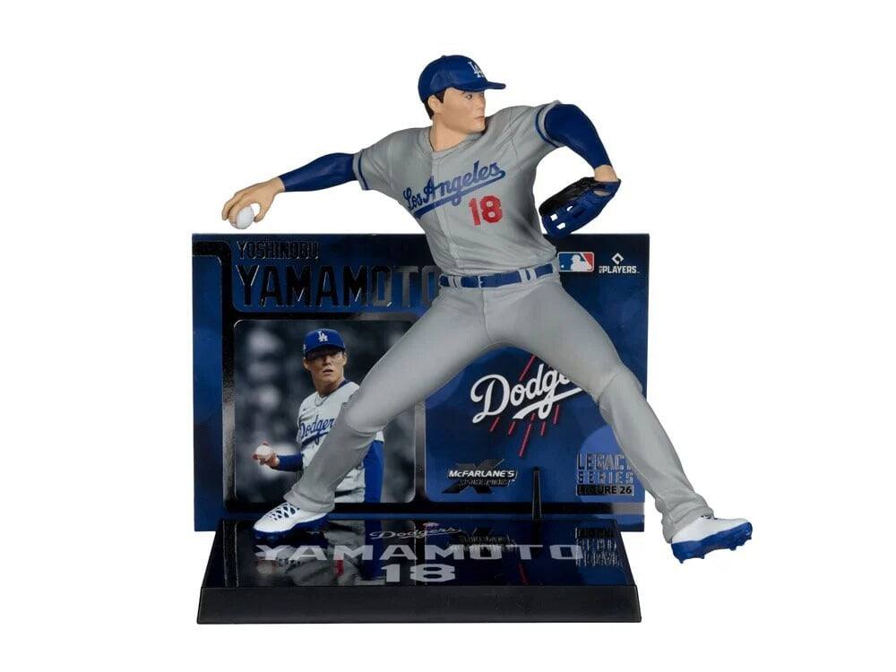 Los Angeles Dodgers Yoshinobu Yamamoto 18 McFarlane's Series Secure 26