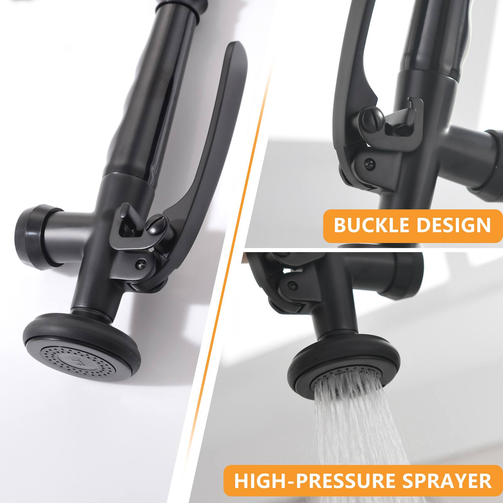 BUCKLE DESIGN  
HIGH-PRESSURE SPRAYER