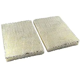 HQRP - 2-Pack Humidifier Water Panel Filter Pad Replaces P110-4545 for Carrier Bryant HUMCCWBP2417