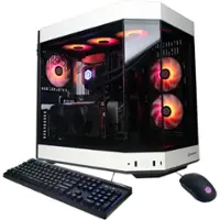 CyberPowerPC - Gamer Supreme Gaming Desktop - AMD Ryzen 9 9950X - 64GB Memory - NVIDIA GeForce RTX 4080 SUPER 16GB - 4TB SSD - White - Front_Zoom