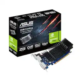 ASUS - NVIDIA GeForce GT 730 Graphic Card - 2 GB GDDR5 - Low-profile (GT730SL2GD5BRK)