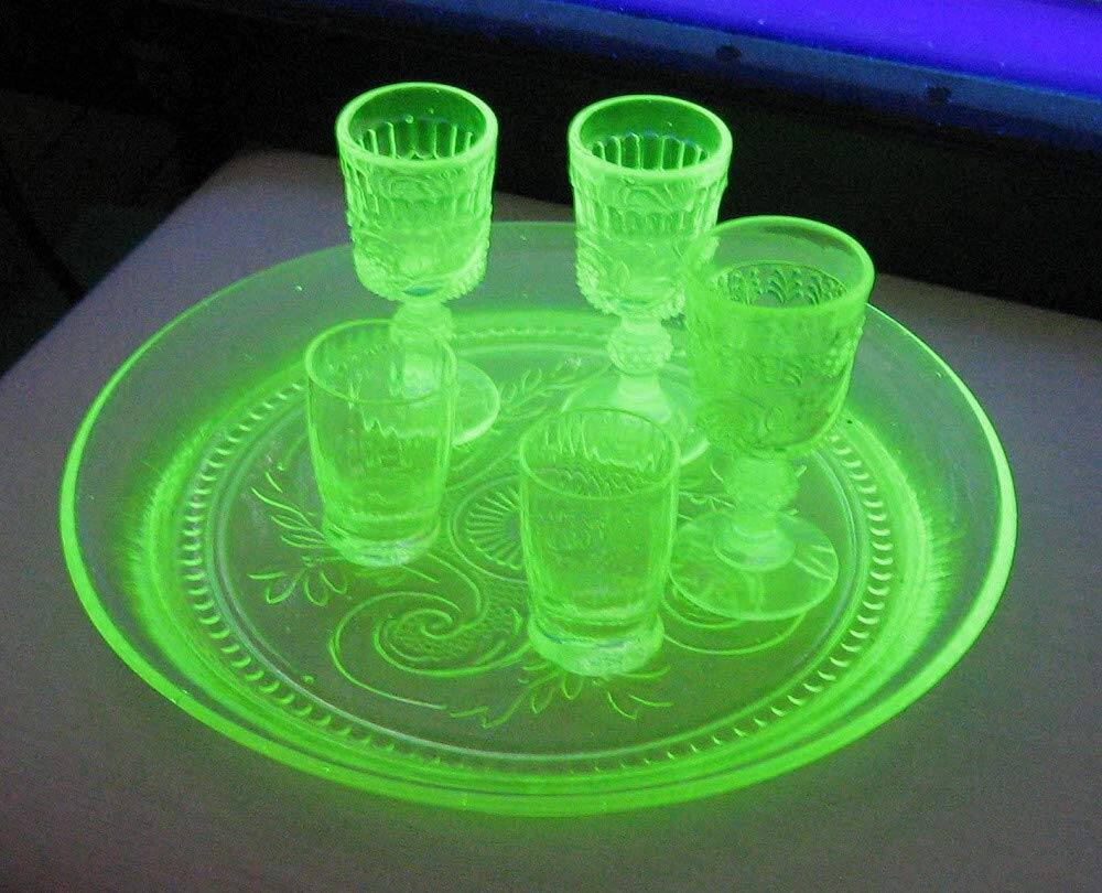 Back. HQRP - HQRP Professional 21 LED Flashlight - Blacklight for Detecting Uranium, Depression, Vaseline Glass.