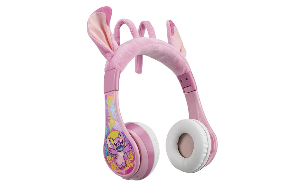 eKids - Disney Stitch Angel Bluetooth Headphones for Kids