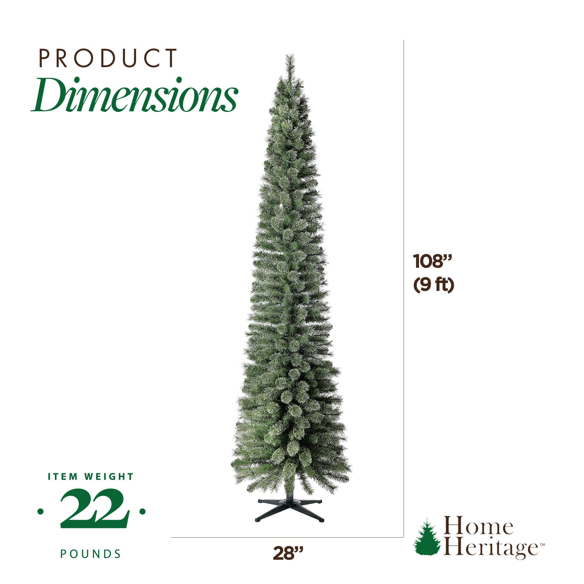 PRODUCT Dimensions  
108" (9 ft)  

ITEM WEIGHT  
22 POUNDS  

28"  

Home Heritage™