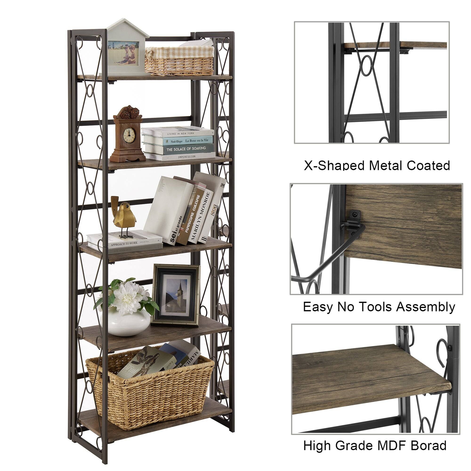 X-Shaped Metal Coated  
Easy No Tools Assembly  
High Grade MDF Board