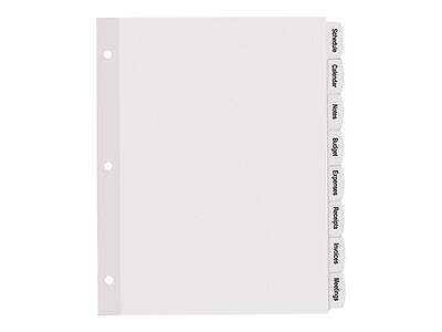 Schedule  
Calendar  
Notes  
Budget  
Expenses  
Receipts  
Invoices  
Meetings