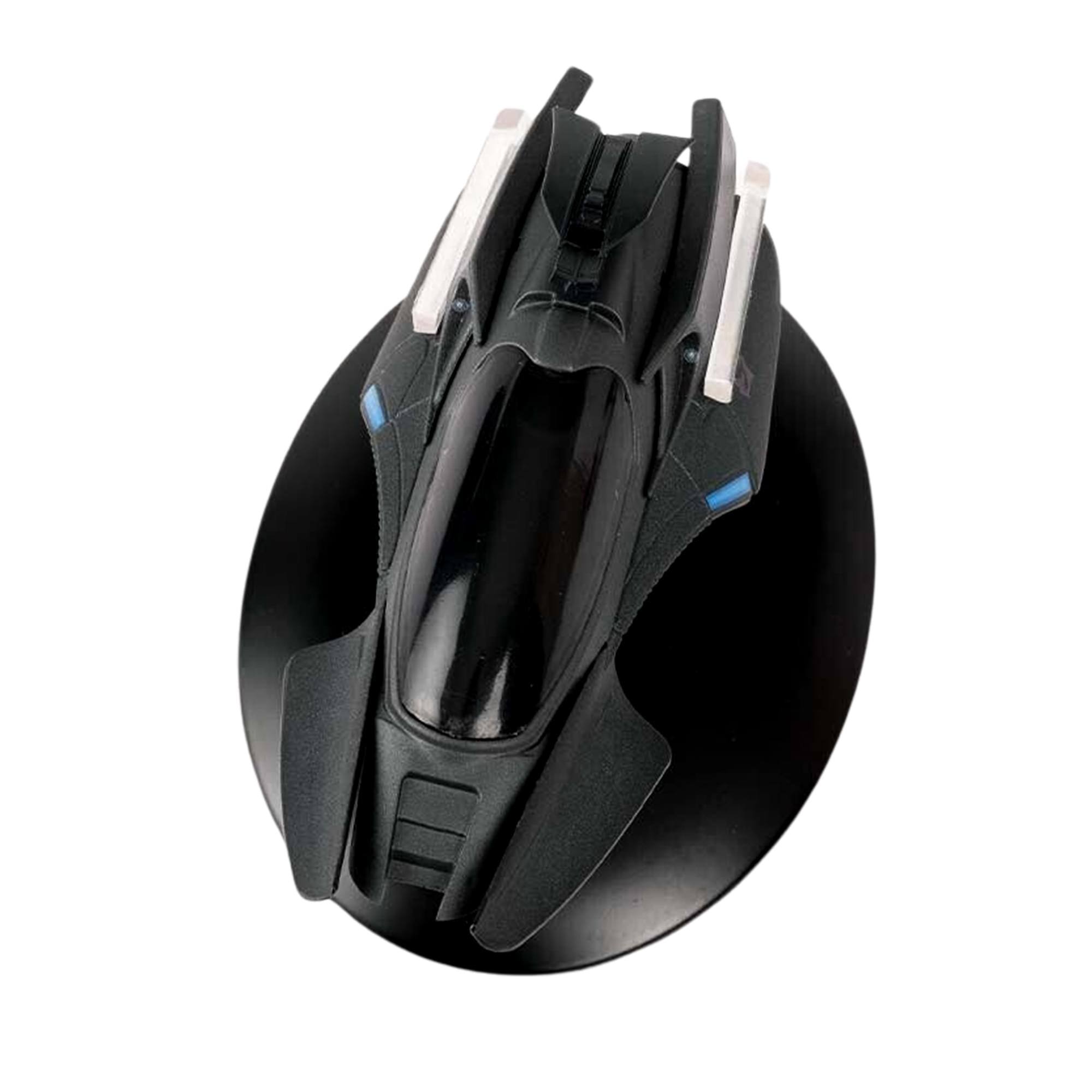 Alt View 4. Eaglemoss - Eaglemoss Star Trek StarShip Replica | Reman Scorpian - Black.