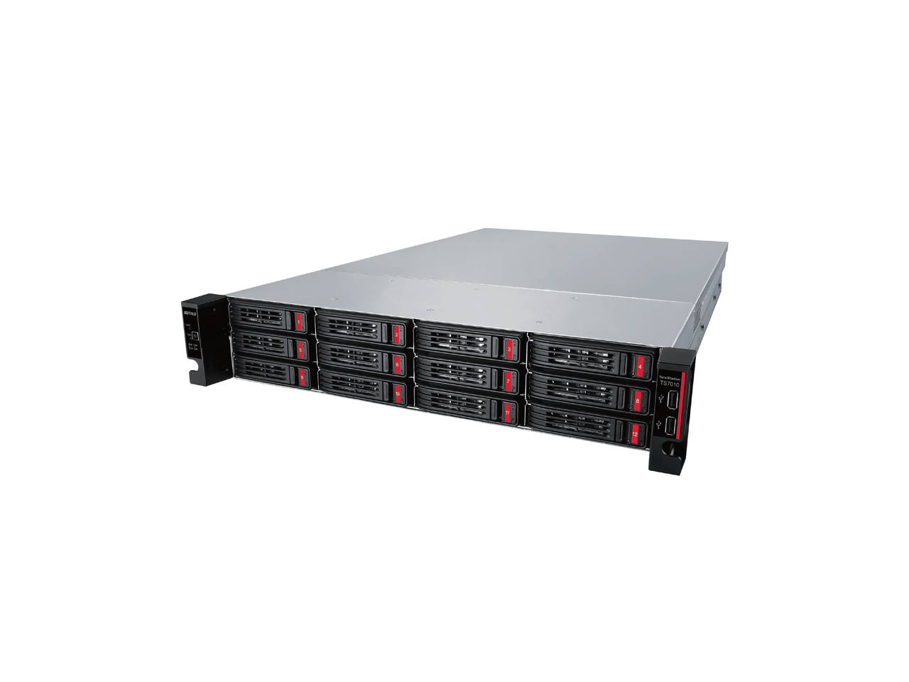 Alt View 1. Buffalo Technology - BUFFALO TeraStation TS71210RH14412 12-Bay 144TB NAS with Enterprise HDDs.