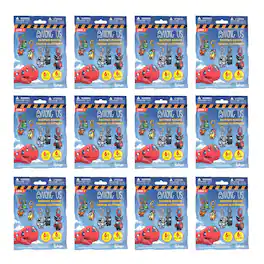 Just Toys LLC - Among Us Series 2 Backpack Hanger | Set of 12