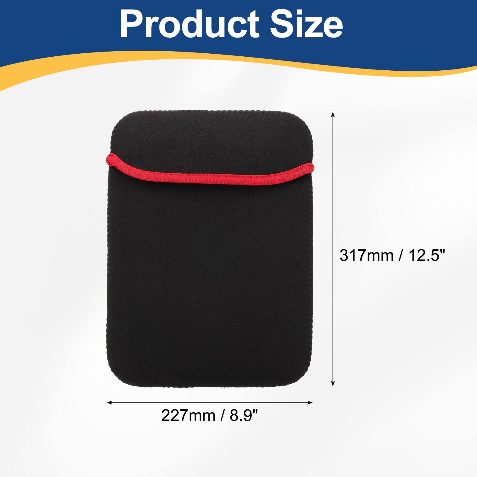 Product Size  
317mm / 12.5"  
227mm / 8.9"